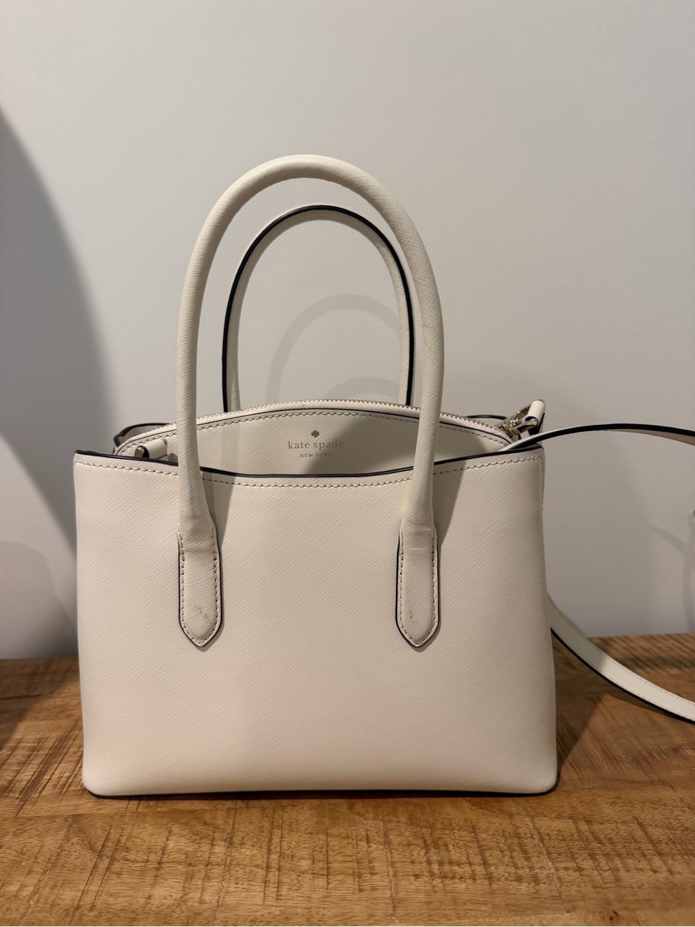 Kate Spade Cream Leather Purse